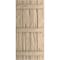 Ekena Millwork Rustic Four Board Joined Board-n-Batten Riverwood Faux Wood Shutters, 22W x 62H, PR SHUBJS22X62RWPR - alternate 16